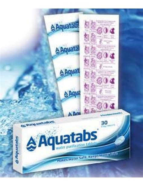 Aquatabs Water Purification Tablets