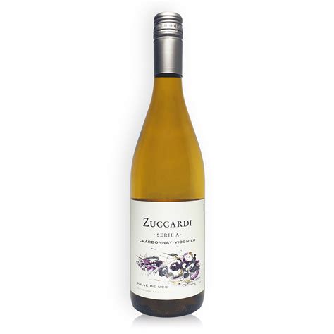 Zuccardi Serie A Chardonnay Viognier Caja X U Ml Borrachines