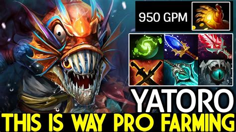 YATORO Slark This Is Way Pro Farming 1st Item Midas 950 GPM Dota 2