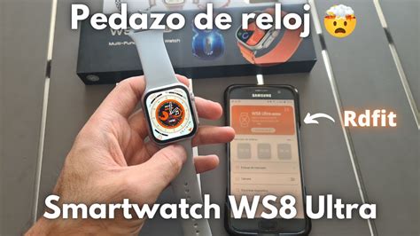 Smartwatch WS8 Ultra Review COMPLETA Características y