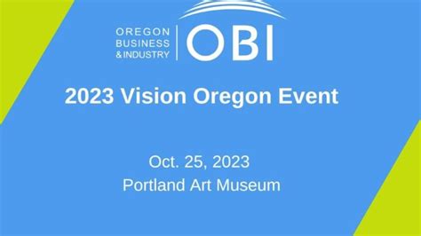 OBI Announces 2023 Oregon Visionary Award Recipients - Oregon Business ...