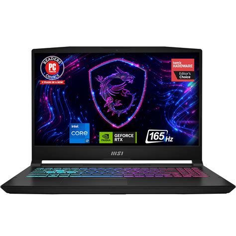 MSI Katana 15 15.6" 165Hz QHD Gaming Laptop: Intel Core i7-13620H ...