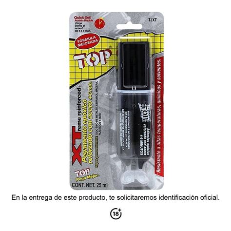 Pegamento Ep Xico Top Xtreme Reinforced Reforzado De Acero Ml Walmart