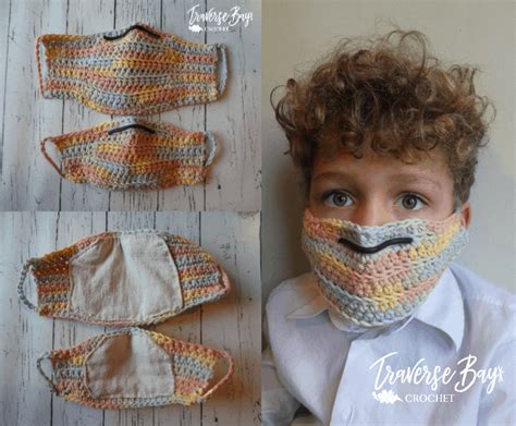 Diy Crochet Face Mask Traversebaycrochet