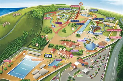 Aquadiver Parc Map 2024 2021 ThemeParkBrochures Net