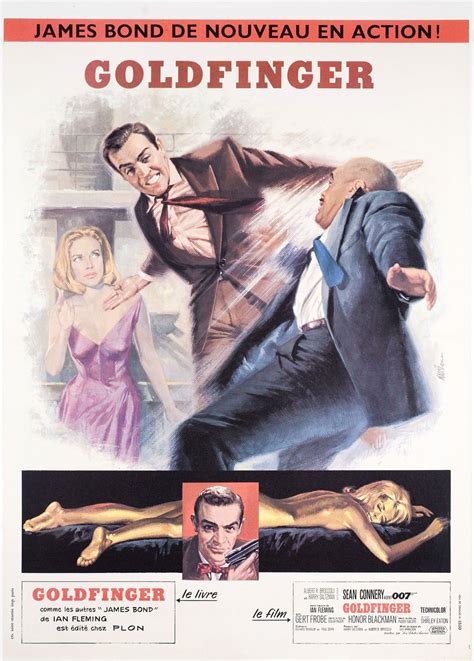 Goldfinger Original 1964 French Petite Movie Poster - Posteritati Movie ...