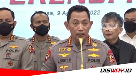 BREAKING NEWS Irjen Ferdy Sambo Tersangka