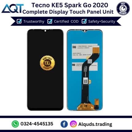 Tecno KE5 Spark Go 2020 LCD Panel Alqudstrading AQT