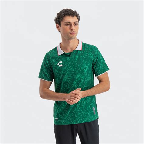 Charly 2024 Mexico Aztec Heritage Jersey - Green - Football Shirt