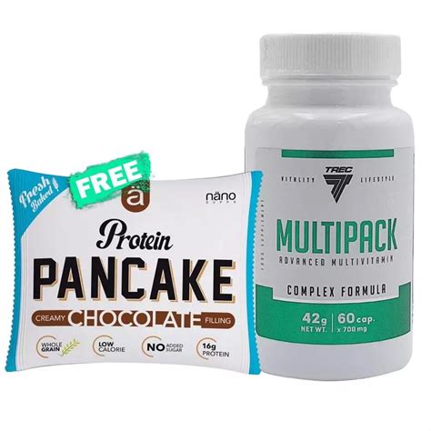 TREC Multipack 60 Capsules Free Nano Pancake A1 Protein