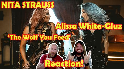 Musicians react to hearing NITA STRAUSS - The Wolf You Feed ft Alissa White-Gluz for the first ...