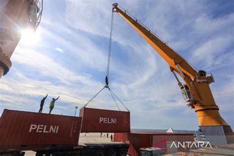 Angkutan Perdana Tol Laut Pelni Di Pelabuhan Patimban ANTARA News