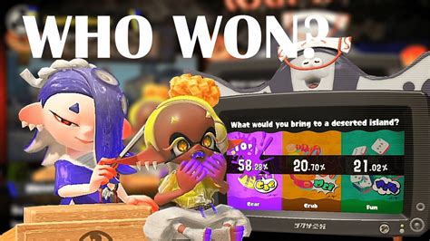 SPLATOON 3 SPLATFEST RESULTS ARE IN Gear Vs Grub Vs Fun YouTube