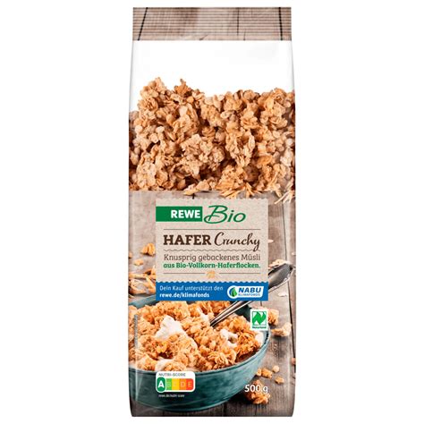 REWE Bio Hafer Crunchy 500g Von REWE Ansehen