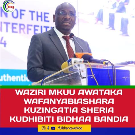 Waziri Mkuu Awataka Wafanya Biashara Kuzingatia Sheria Kudhibiti Bidhaa