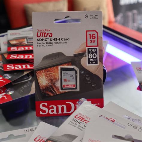 Jual Memori Kamera Baru Sandisk For Kamera Original Shopee Indonesia