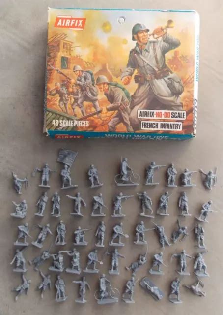 AIRFIX VINTAGE 1 72 Scale WW1 FRENCH INFANTRY SET BOX 16 00