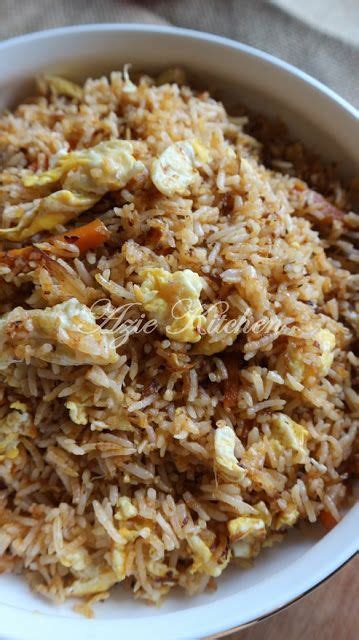 Nasi Goreng Ikan Bilis Hidangan Di Pagi Hari Raya Aidil Adha Resep