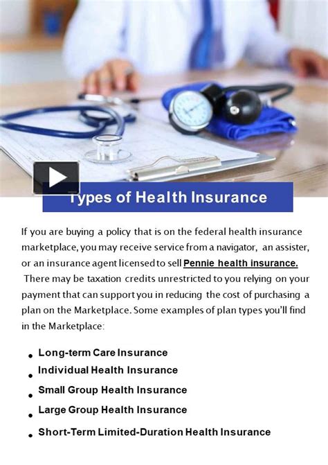 Ppt Types Of Health Insurance Powerpoint Presentation Free To Download Id 9569bc Otdkz