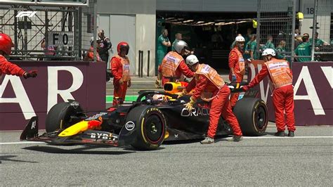 Verstappen causa bandeira vermelha e lidera único treino do GP da Áustria