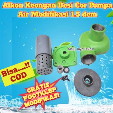 Jual Alkon Keongan Pompa Air Modifikasi Shimidzu Besi Cor Shopee