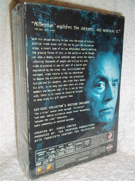 Millennium The Complete Series 18 Disc Dvd 2022 Lance Henriksen