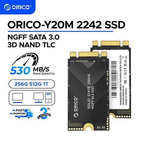 ORICO M.2 SATA SSD 2242 SATA III 6Gbps Internal M.2 SSD Ultra-Slim NGFF ...