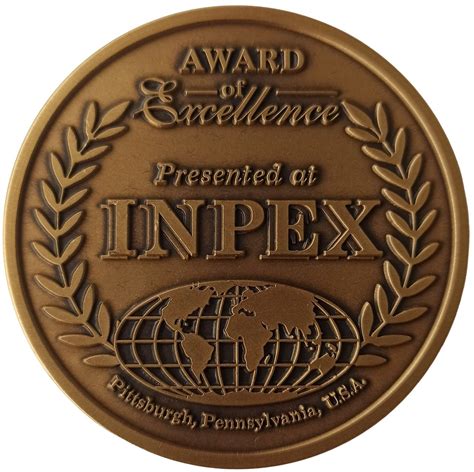 Medal INPEX Invention and New Product Exposition États Unis Numista