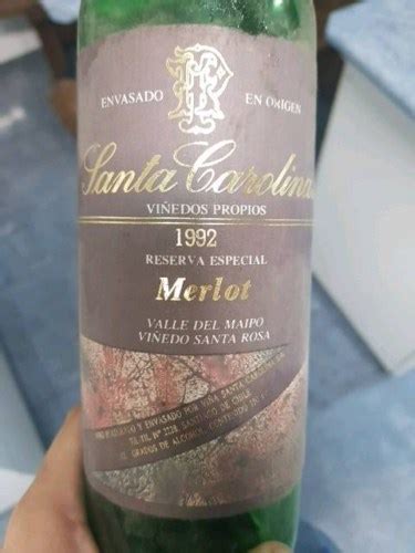 Santa Carolina Reserva Especial Merlot Vivino Us