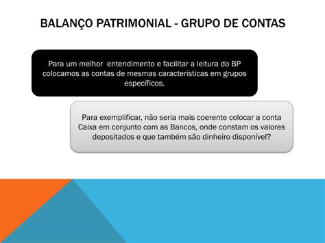 PPT Balanço patrimonial PowerPoint Presentation free download ID