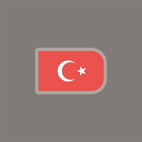 Premium Vector Illustration Of Turkey Flag Template