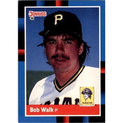 Other Bob Walk Donruss Baseball Card Poshmark