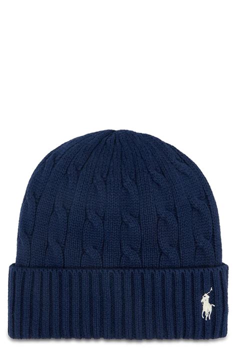 Polo Ralph Lauren Cappello In Cotone 455922984 002 Blu Uni