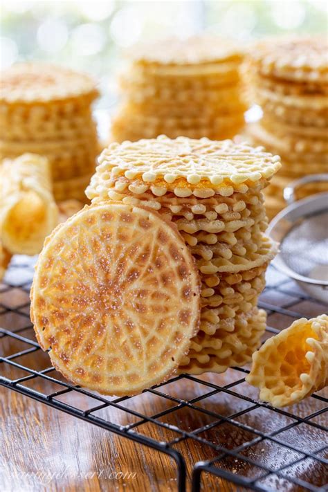 Pizzelles Saving Room For Dessert