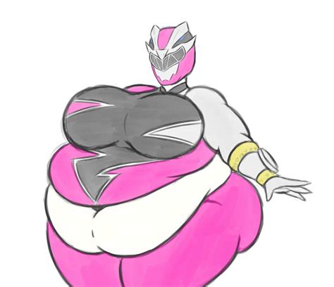 Rule 34 Kishiryu Sentai Ryusoulger Mizz Britt Obese Obese Female Pink Ranger Power Rangers