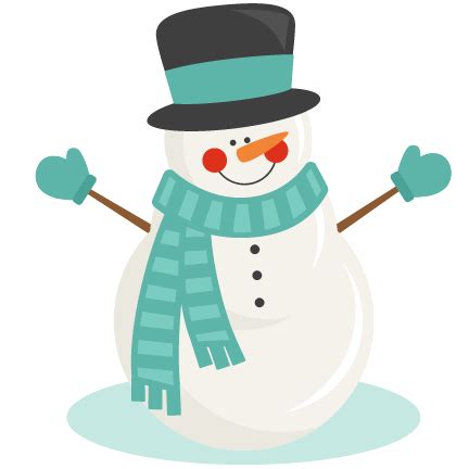 Cute snowman clipart clip art 2 - Clipartix