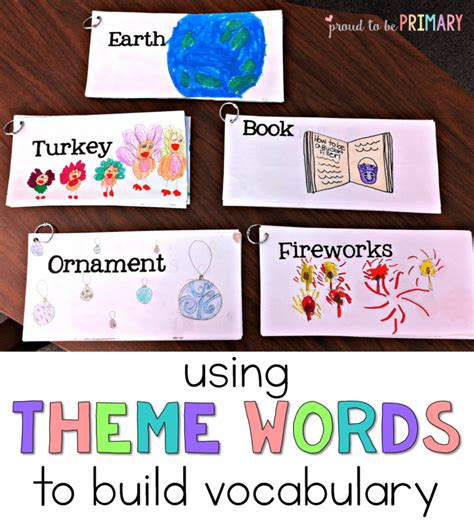 Building Student Vocabulary with Theme Words – Proud to be Primary