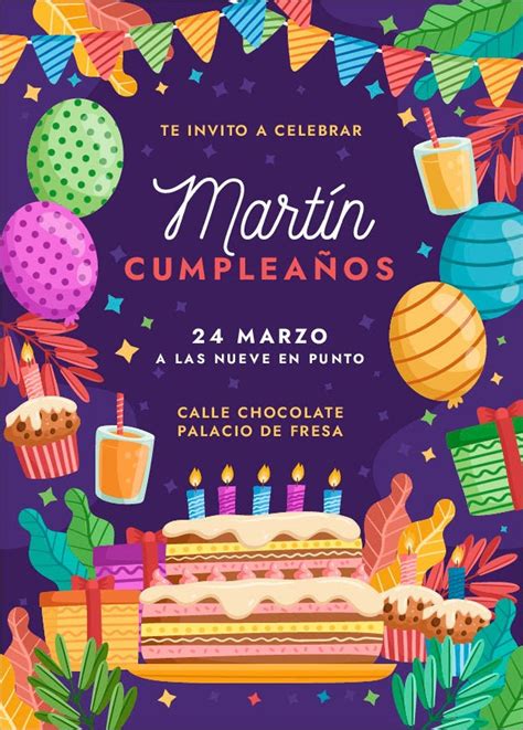 Invitaciones Para Cumple Anos Imagenes