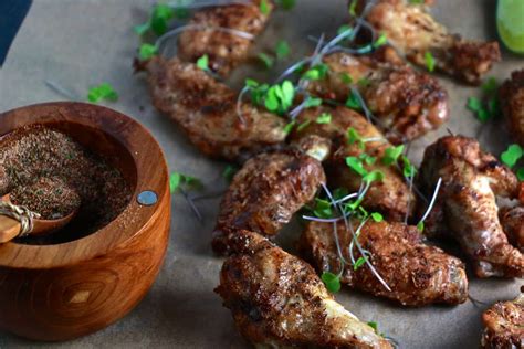 Jamaican Jerk Baked Chicken Wings - The Defined Dish