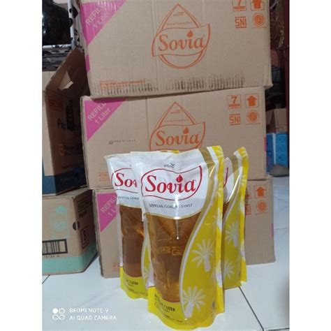 Jual Sovia Minyak Goreng 1 Liter Shopee Indonesia