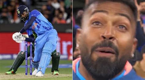 Teary Eyed Hardik Pandya Dedicates Match Winning Effort To Late Father