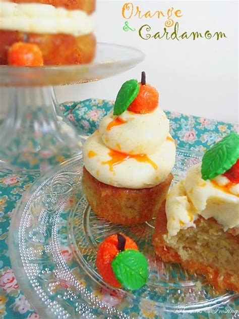 Flavours Frosting Orange Cardamom Naked Layer Cake Recetas Para