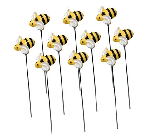 Mikease Clearance Deals！10pcs Little Plug In Garden Stakes Patio Stake