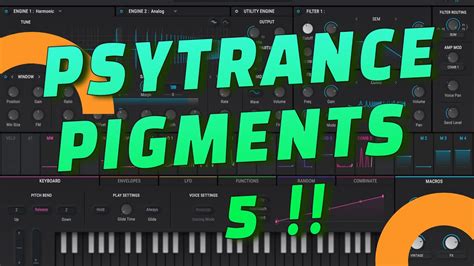 100 Psytrance Presets For Arturia PIGMENTS 5 VOL 1 YouTube