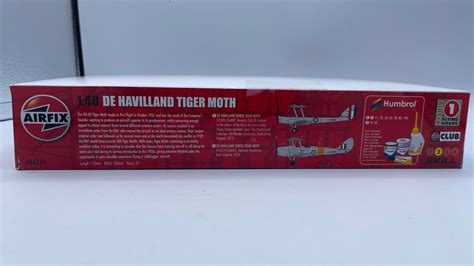 Airfix De Havilland Tiger Moth A Scale Model Kit Ebay