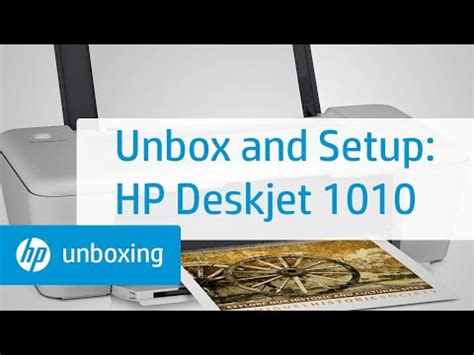 HP Deskjet 1010 Printer Setup HP Support