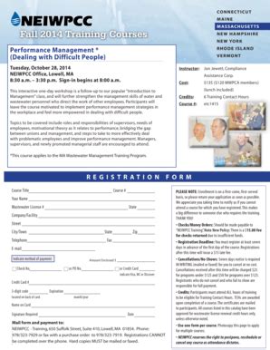 Fillable Online Neiwpcc Performance Management Neiwpcc Fax Email