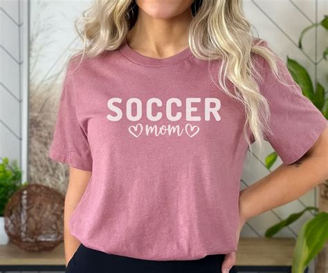 Soccer Mom Shirt Cute Soccer Shirt Soccer Mom T Sports Etsy