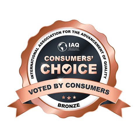 Consumers Choice International Recognition Iaq