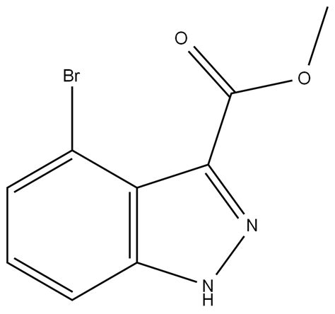 1H Indazole 3 Carboxylic Acid 4 Bromo Methyl Ester 1190322 47 4 1H